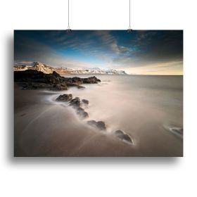 Tides Canvas Print or Poster (Type: Poster Print, size: 28" x 20" / 70cm x 50cm (approx))