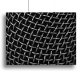 Metal Grid Canvas Print or Poster (Type: Poster Print, size: X-Large (28" x 20"))