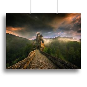 Eltz Canvas Print or Poster (Type: Poster Print, size: 40" x 26" / 100cm x 65cm (approx))